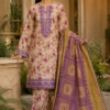 6cb9b0d0-510a-4202-8991-ef00bdce5513 Lavender Meadow 3-Piece Embroidered patches Lawn Suit