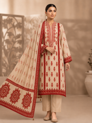 IMG_1234 Crimson Heritage 3-Piece Embroidered Lawn Suit