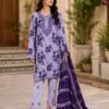 WhatsApp Image 2026-08-16 at 02.47.12 Lavender Floral Printed Lawn 3 Piece Unstitched Suit with Chiffon 4 Patti Lace Dupatta