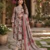 WhatsApp Image 2026-08-16 at 02.56.54 Beige Rose Printed Lawn 3 Piece Unstitched Suit with Printed Chiffon Dupatta