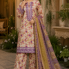 ed5608ec-4d50-4ac9-a4ad-4e37d998155f Lavender Meadow 3-Piece Embroidered patches Lawn Suit