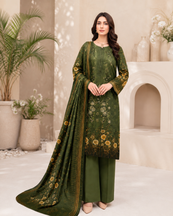 file_00000000b80c8208a3843e50ecc3a436 Olive Green Premium Linen Embroidered Suit