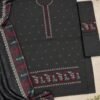 Lumeraa Clothing – Dhanak Fabric 3-Piece Embroidered Suit