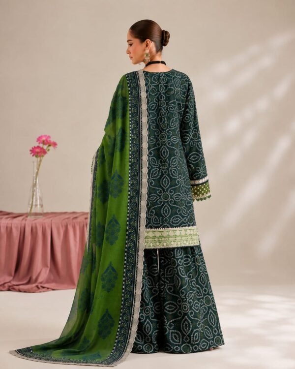IMG-20260829-WA0099 Premium Linen Embroidered 3-Piece Suit with Lace Dupatta