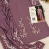Lumeraa 3-Piece Embroidered Dhanak Suit with Digital Printed Shawl