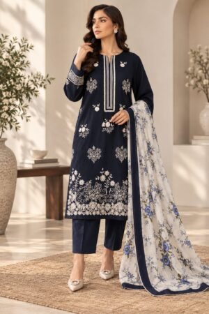 WhatsApp Image 2026-09-17 at 15.46.05 (1) Lumeraa 3-Piece Embroidered Dhanak Suit with Digital Printed Shawl