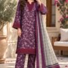 Lumeraa Khaddar Collection – Deep Plum 3-Piece Suit
